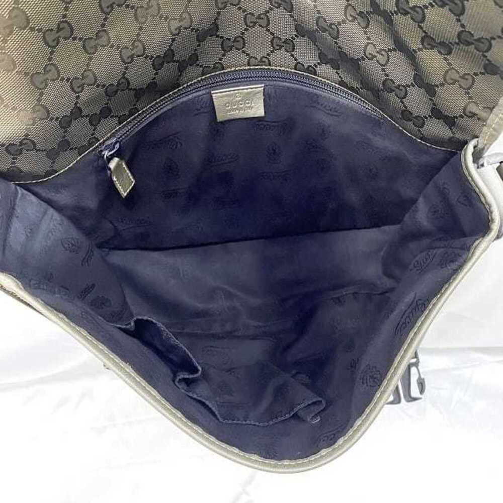 GUCCI Green Leather Shoulder Bag - Picture 9 of 11